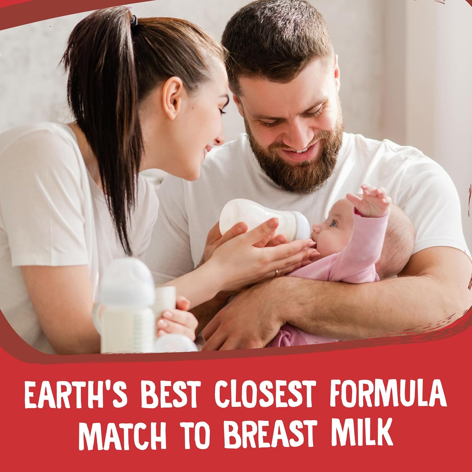 Leche en polvo Earth's Best - Inftfrm Irn - Caja de 4 (21 oz)