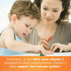 pediatric oral supplement puramino jr vanilla flavor 14 1 oz can powder amino acid cows milk allergy packaging type case