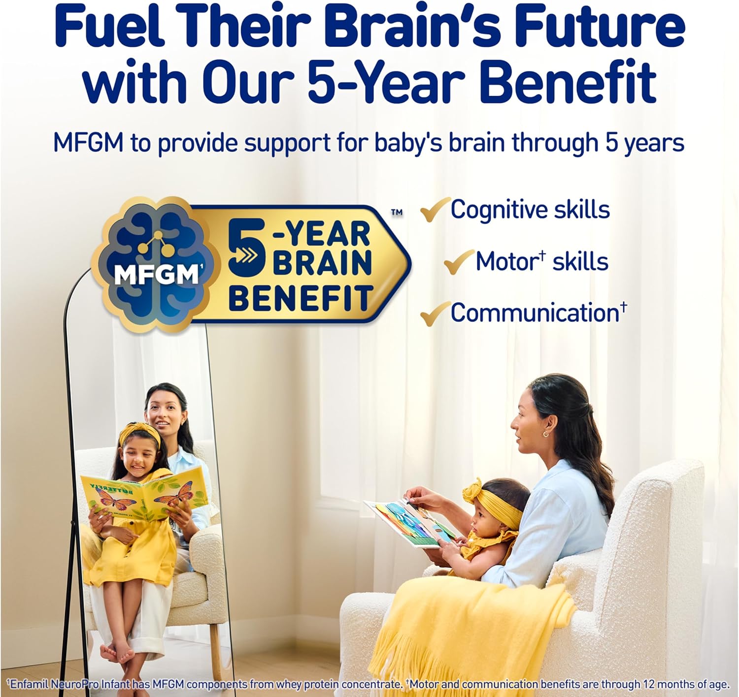 Infant Formula Enfamil NeuroPro™ Unflavored 2 oz. Nursette Bottle Liquid Iron