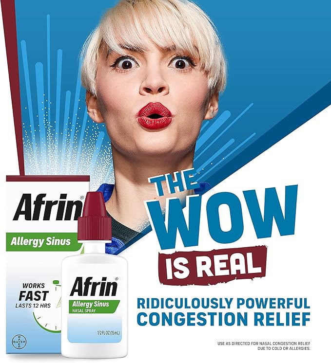 afrin allergy sinus oxymetazoline hcl nasal spray afrin allergy sinus sinus relief mk1008194ea
