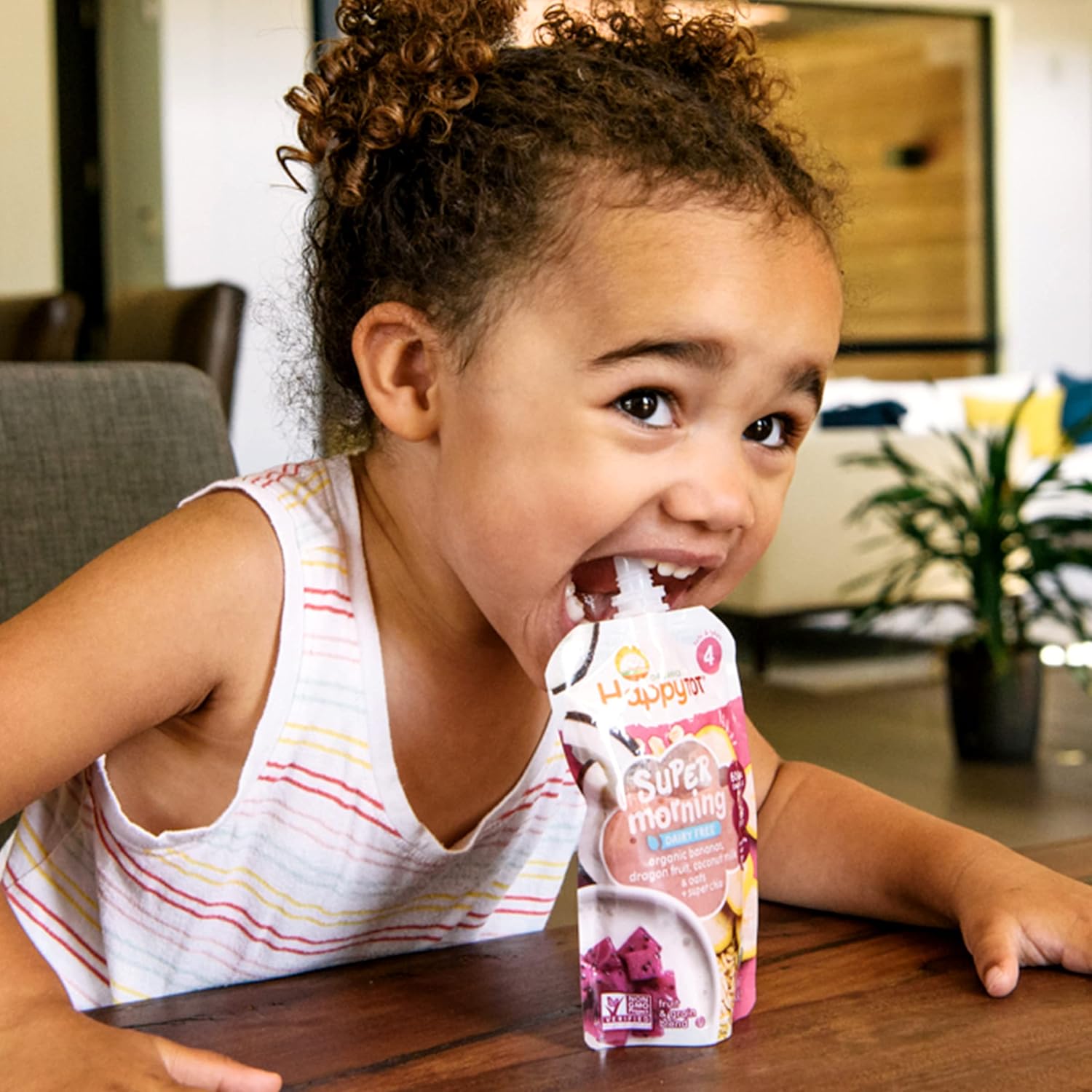 happy tot super morning organic apples cinnamon yogurt and oats super chia case of 16 4 oz