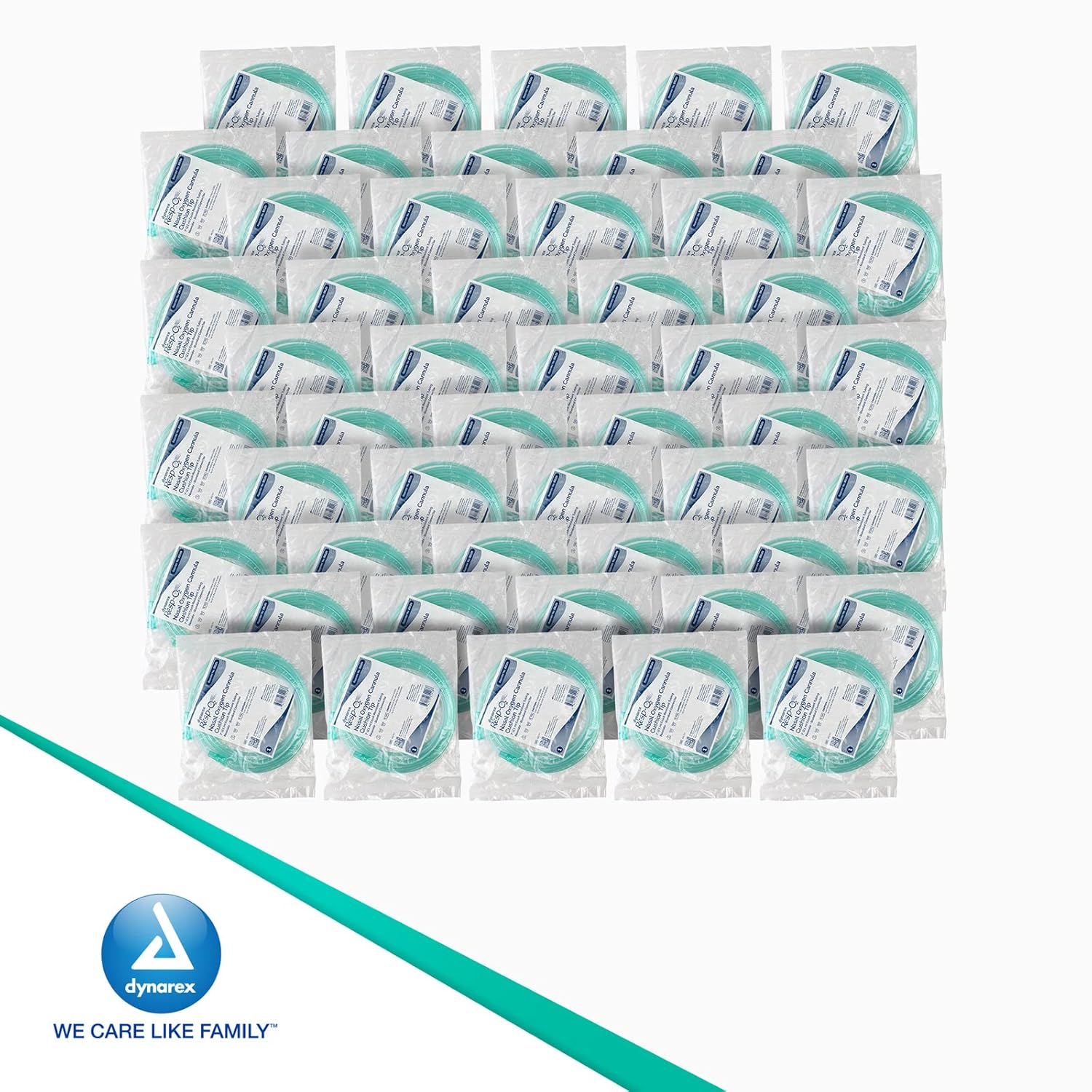 Dynarex Nasal Oxygen Cannulas - Cushion Tip