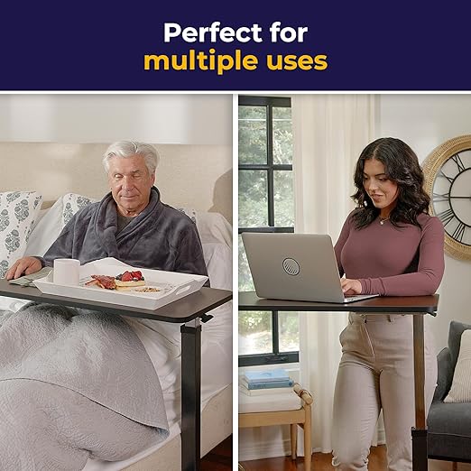 Drive Medical Overbed Table - Non Tilt Economical