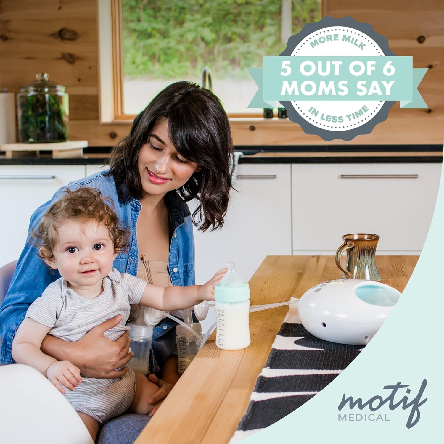 double electric breast pump kit luna