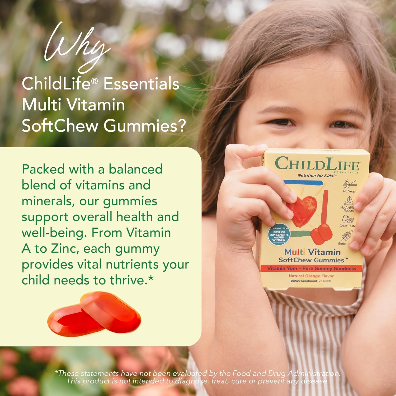 childlife essentials multi vitamin soft melts 1 each 27 tab