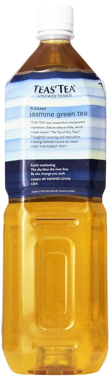 Teas' Tea Unsweetened Jasmine Tea  - Case Of 6 - 67.6 Fz
