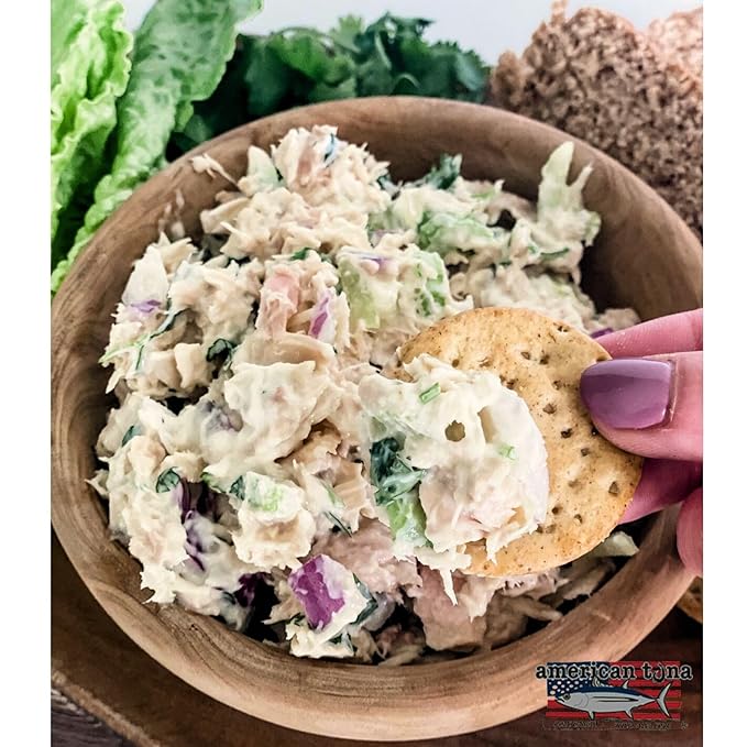 American Tuna - Tuna Wild Albacore with No Salt - Case Of 12-5 Ounces