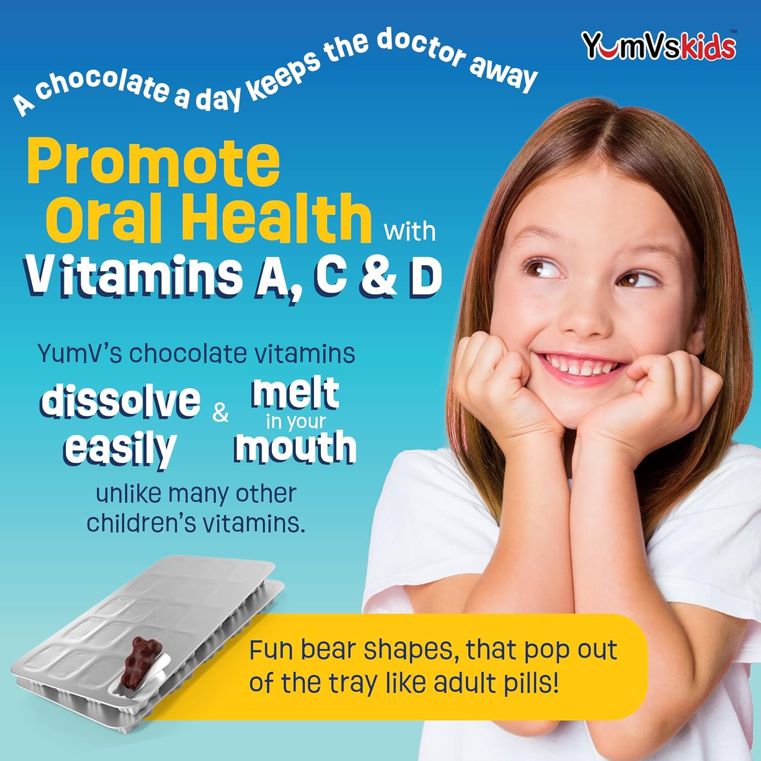 yum vs multi v plus multi mineral formula milk chocolate 60 bears