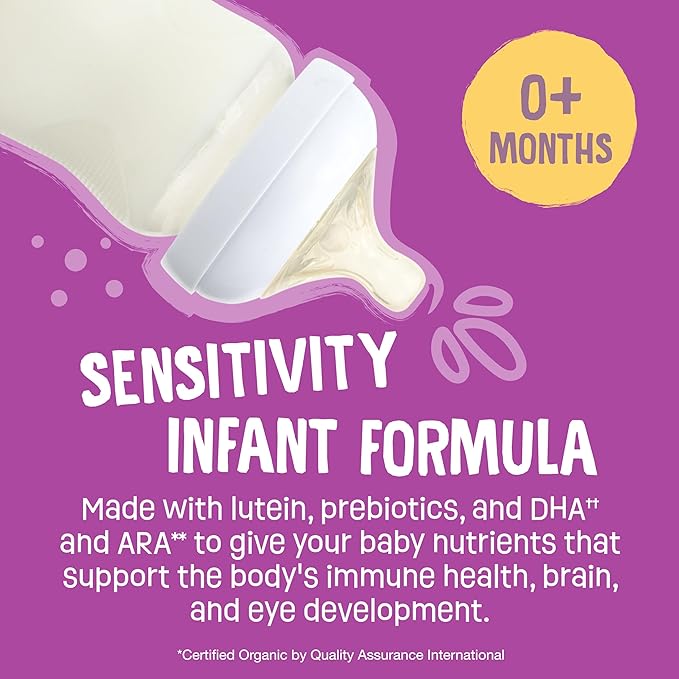 Earth's Best - Inftfrm Sens Iron - Case Of 4-21 Oz