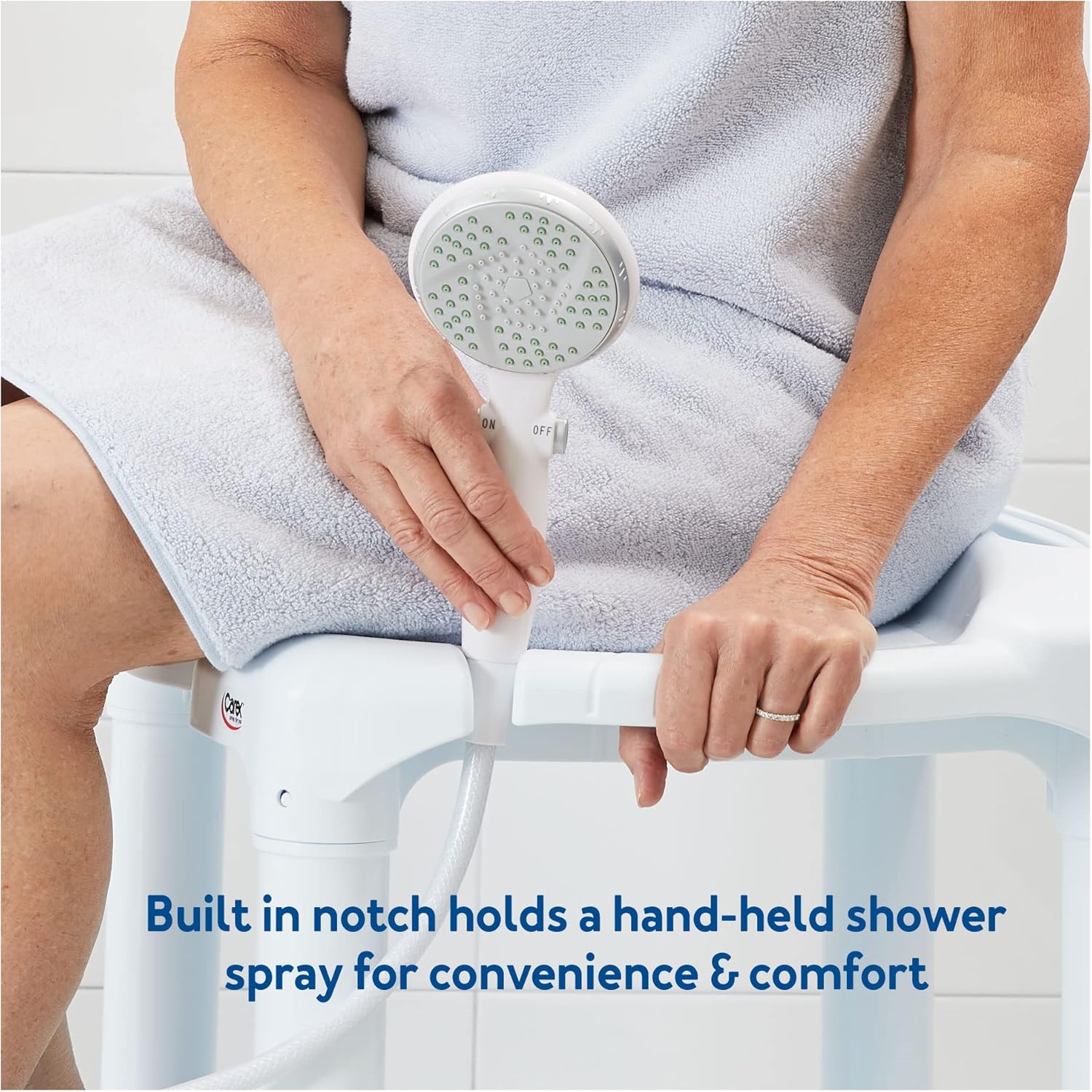 Bath Bench Composite W/o Back Knock-down - Retail - Carex