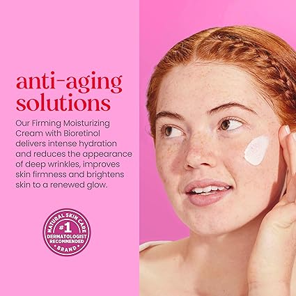 Humectante facial Burt's Bees Reafirmante, crema perfumada en frasco de 50 ml, envase de 3 unidades