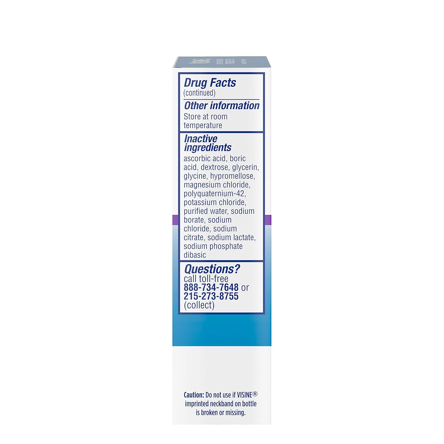 Eye Lubricant Visine 0.5 oz. Eye Drops,Packaging Type- Each