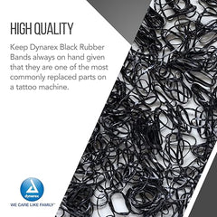 Dynarex Black Rubber Bands