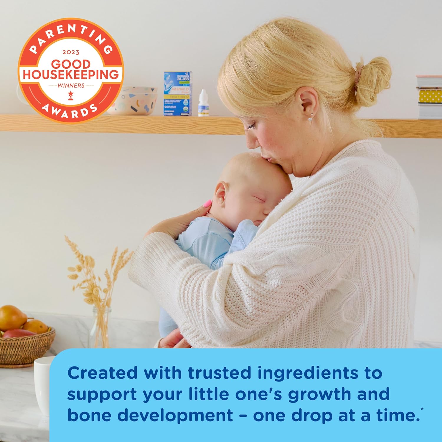 mommys bliss probiotic drops vitamin d 1 each 34 fz
