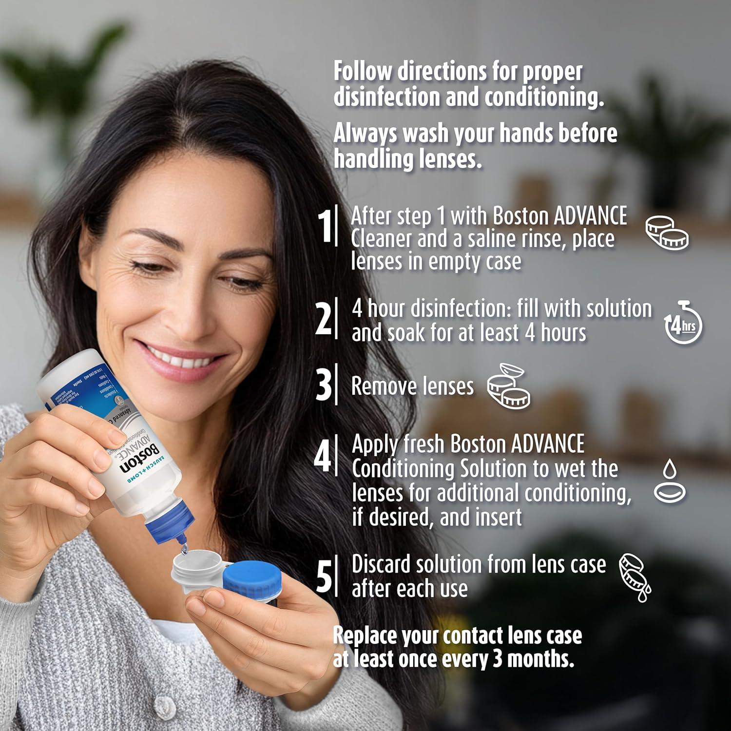 Contact Lens Solution Boston Advance® Conditioning 3.5 oz. Solution