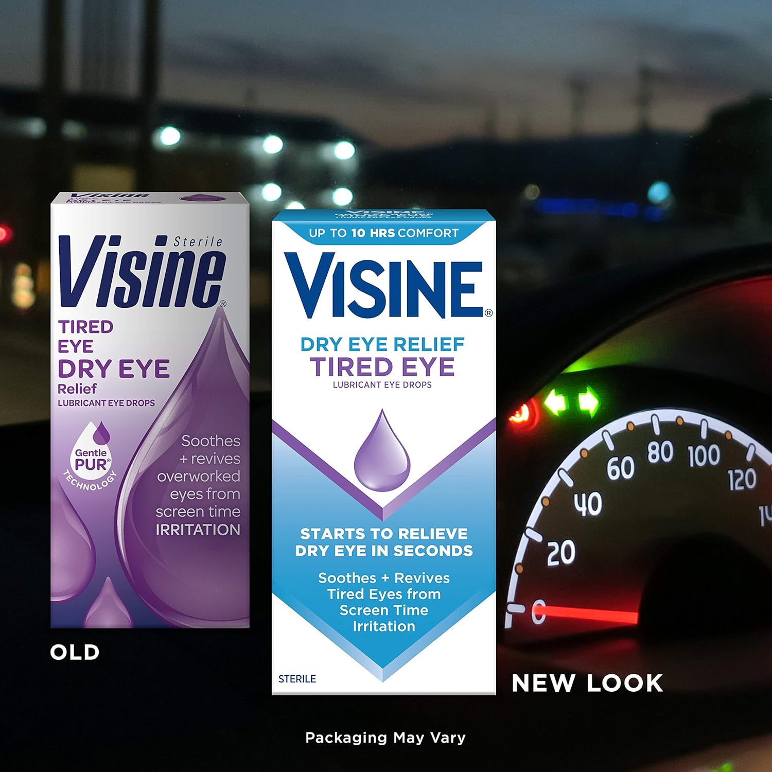 Eye Lubricant Visine 0.5 oz. Eye Drops,Packaging Type- Each