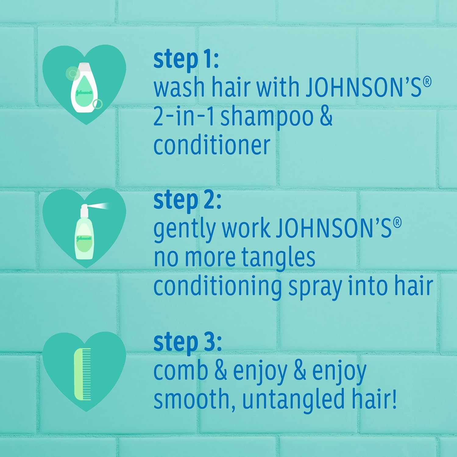 Detangling Spray Johnson's No More Tangles 10 oz. Bottle,  Packaging Type- Each