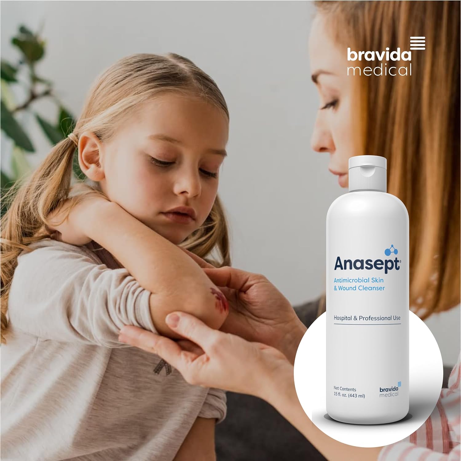 Wound Cleanser Anasept 8 oz. Spray Bottle NonSterile Antimicrobial, Packaging Type- Case