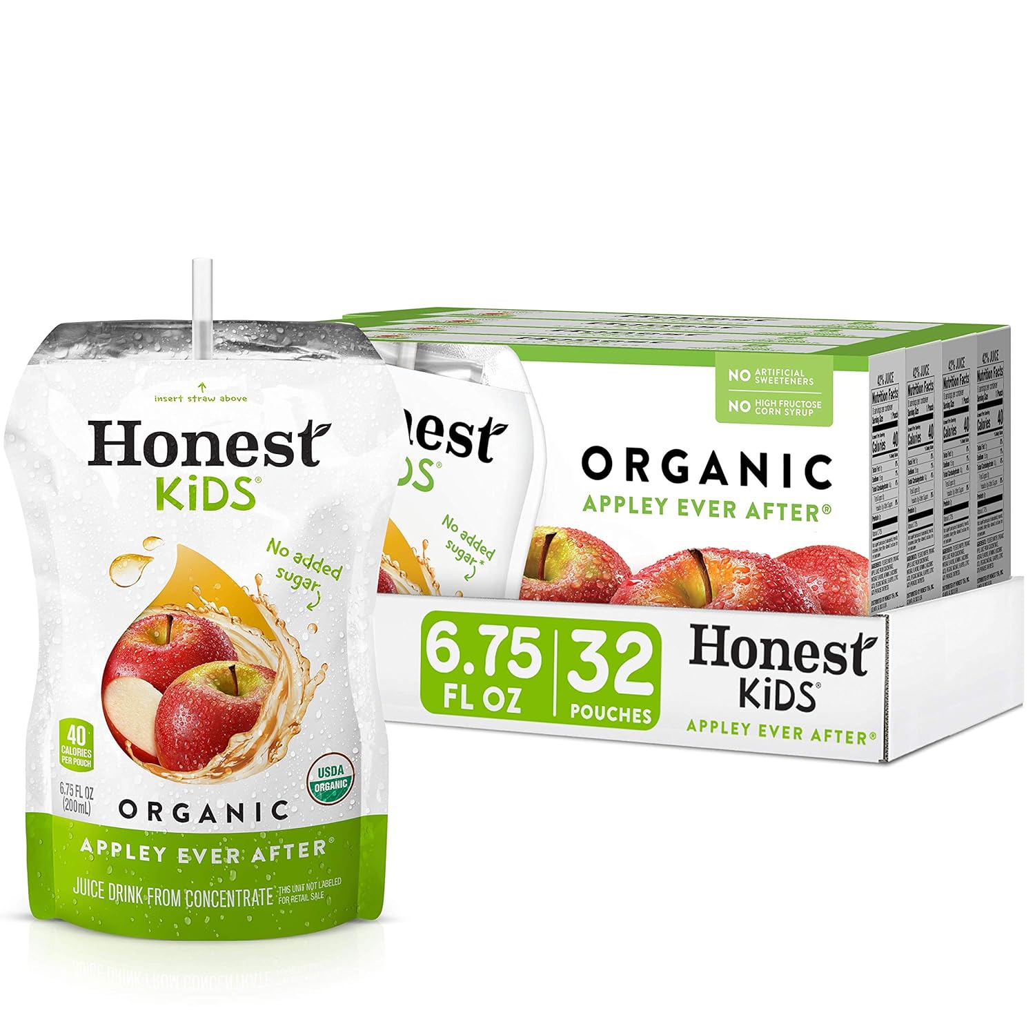 Honest Kids Honest Kids Appley Ever After - Appley Ever After - Case Of 4 - 6.75 Fl Oz.