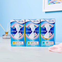 feminine pad always infinity with flex foam maxi with wings super absorbency packaging type case