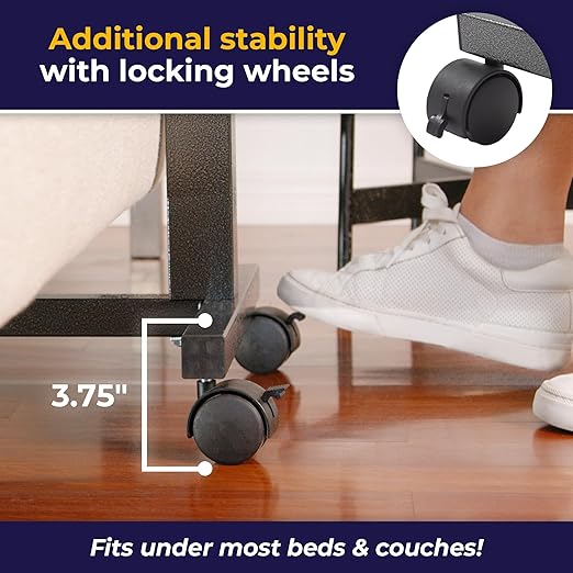Overbed Table Drive Non-Tilt Adjustment Handle 28 to 45 Inch Height Range,Packaging Type- Each