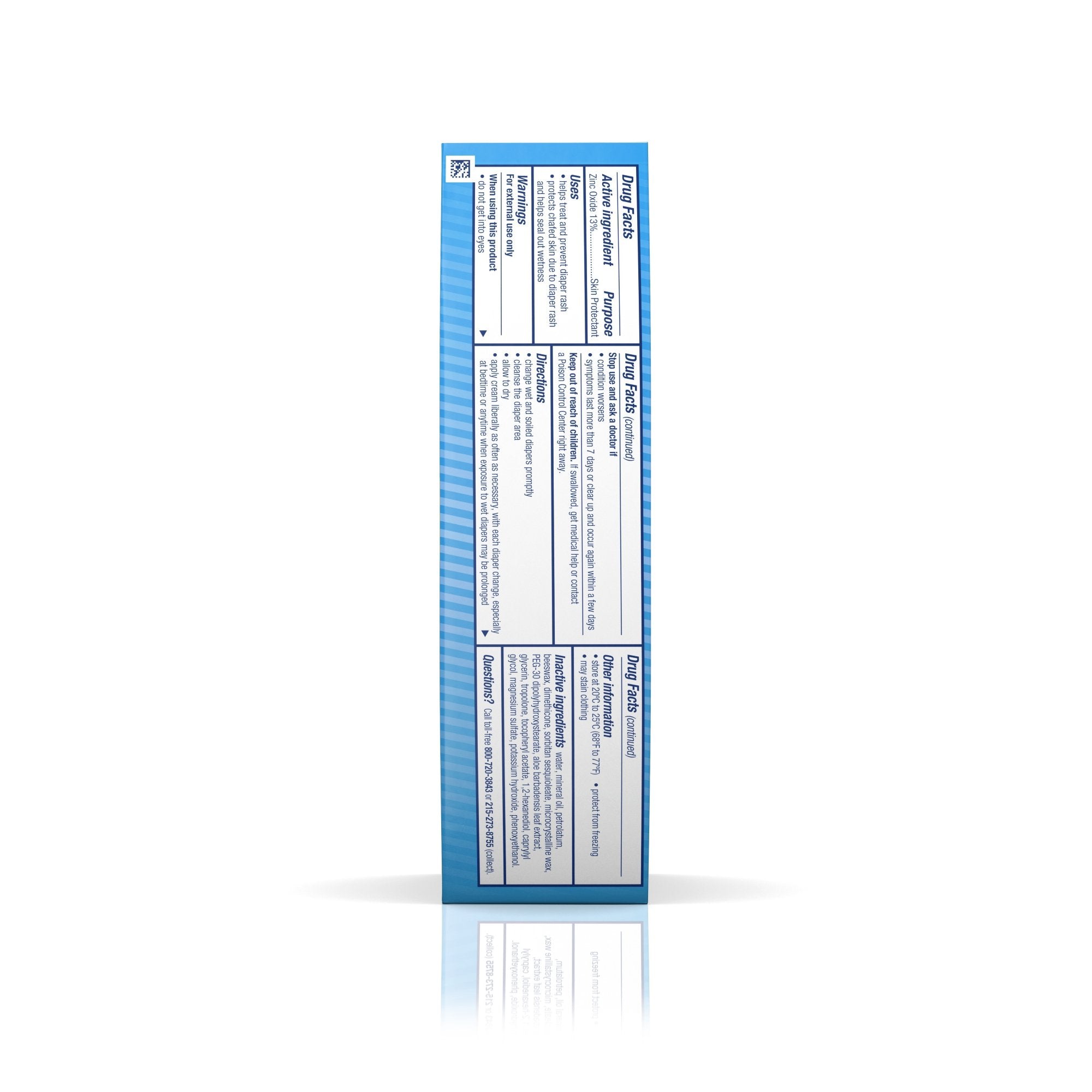 Diaper Rash Treatment Desitin Rapid Relief 4 oz. Tube Scented Cream,Packaging Type- Each