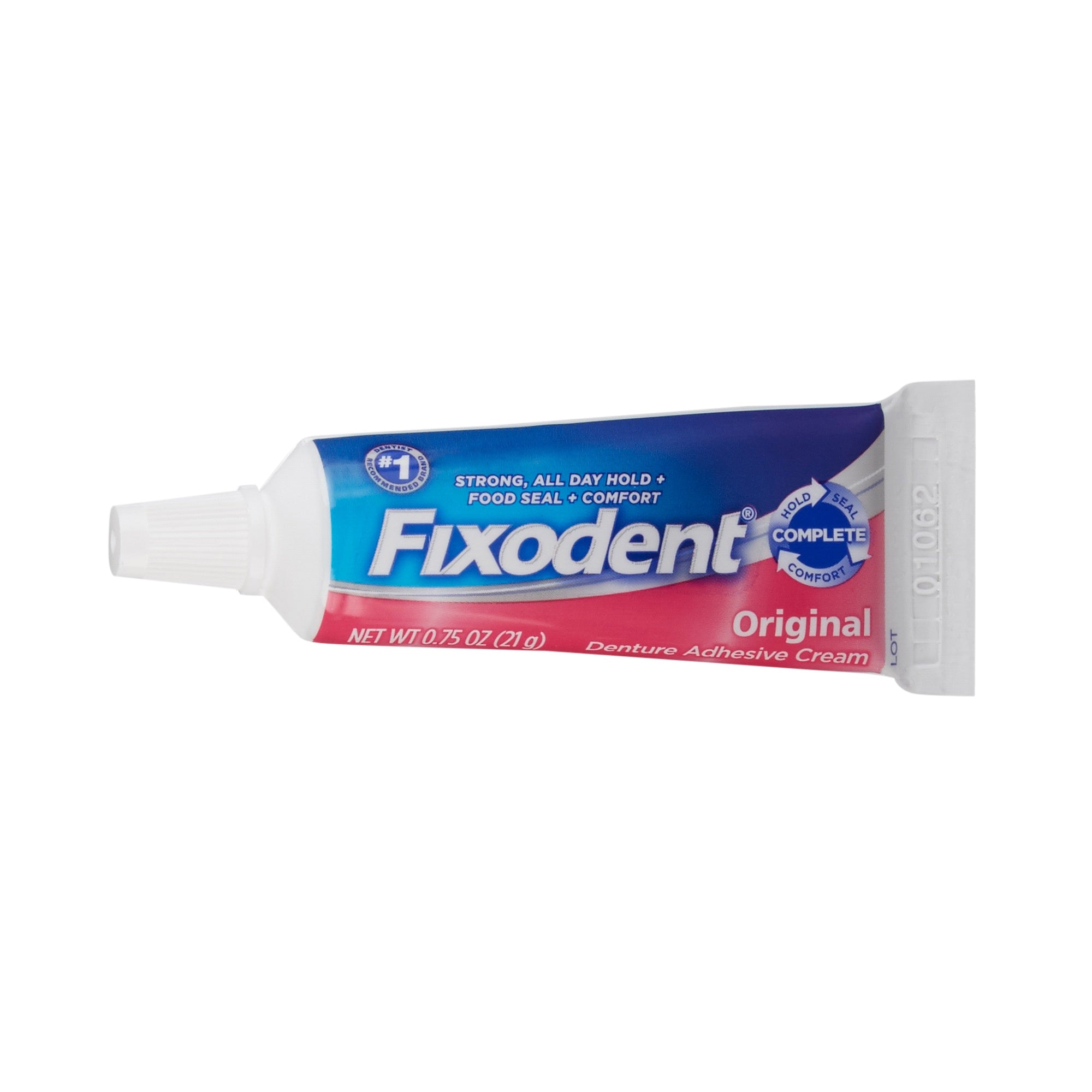 Denture Adhesive Fixodent Original Cream 0.75 oz., Packaging Type- Case