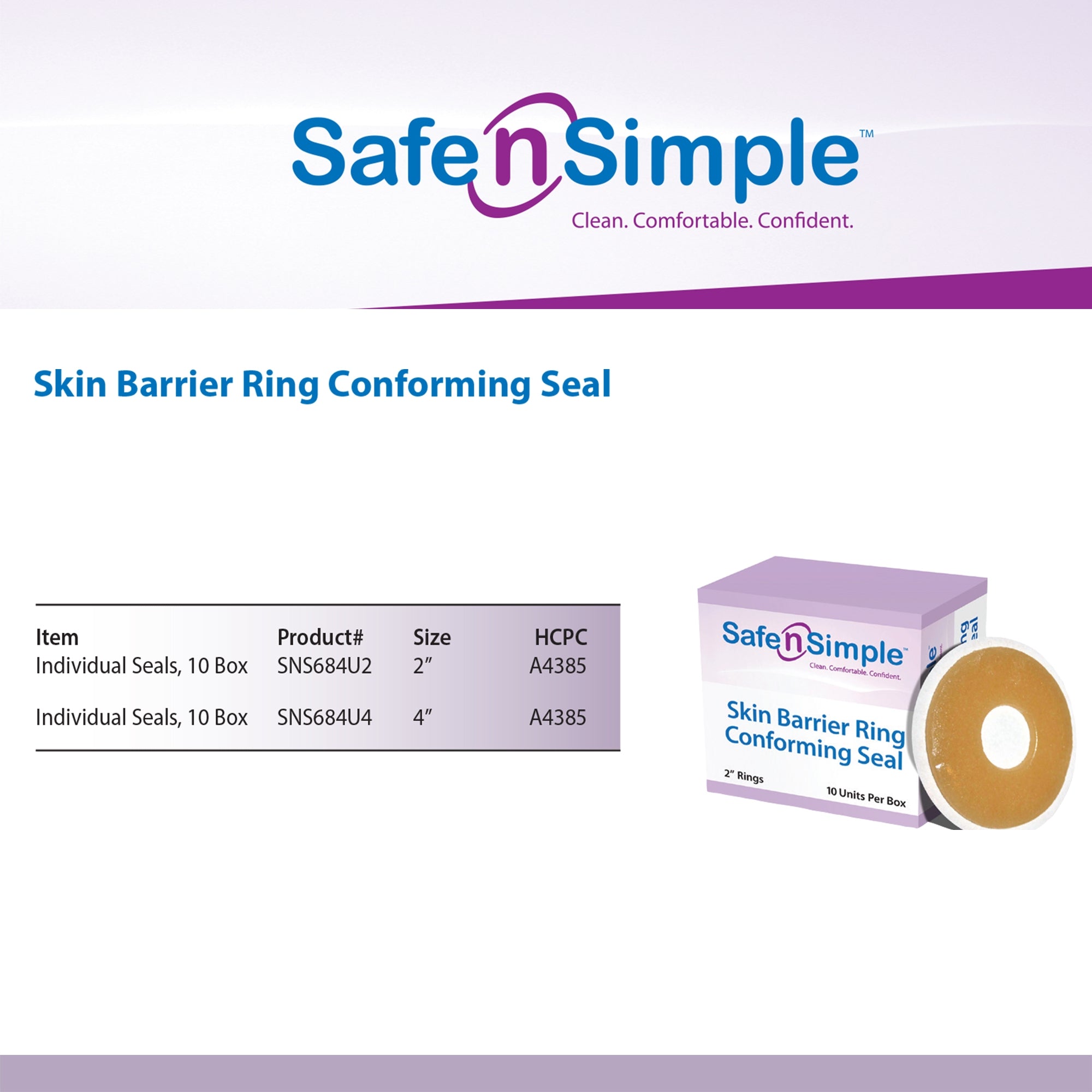 Skin Barrier Ring Safe-n'Simple