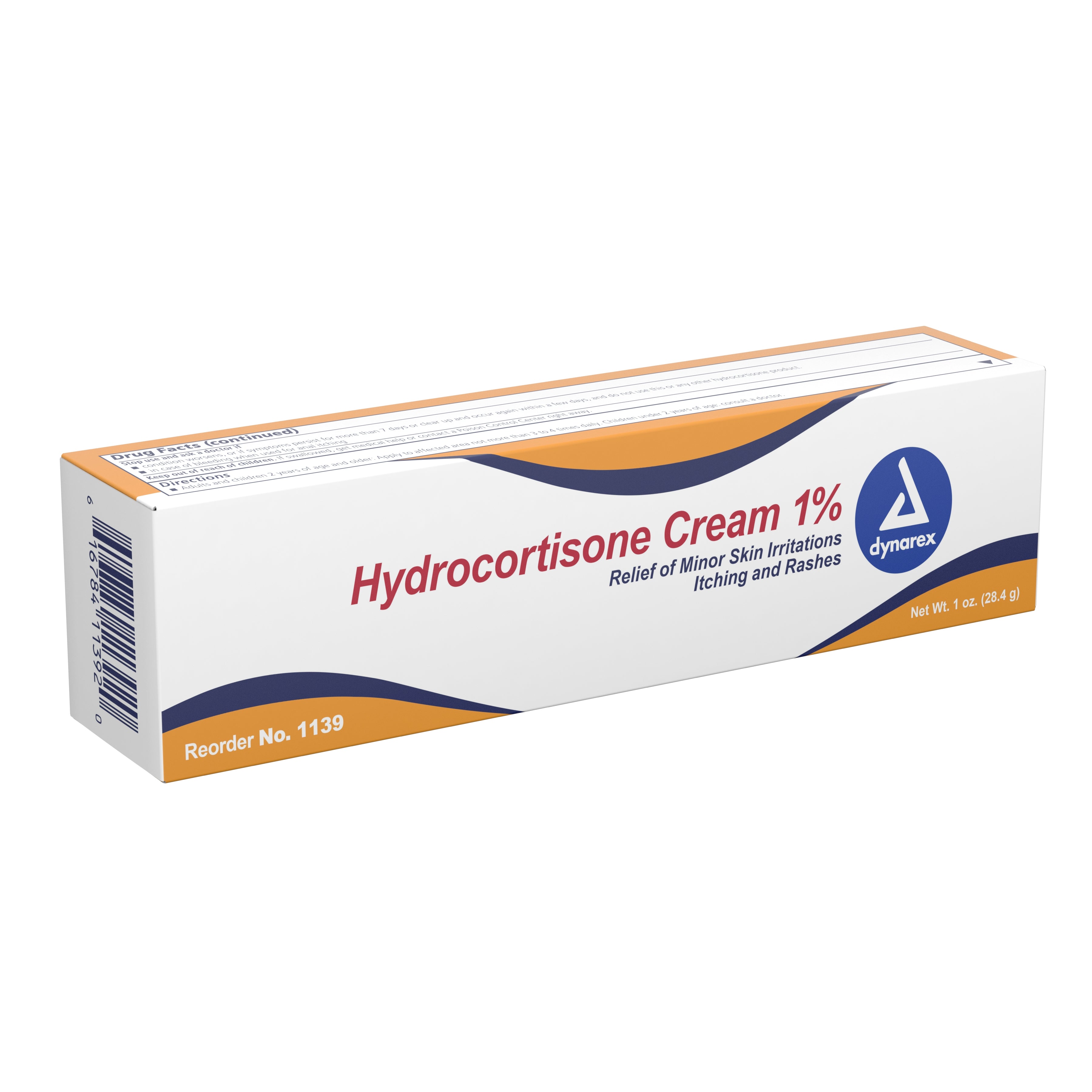 Itch Relief Dynarex 1% Strength Cream 1 oz. Tube, Packaging Type- Case