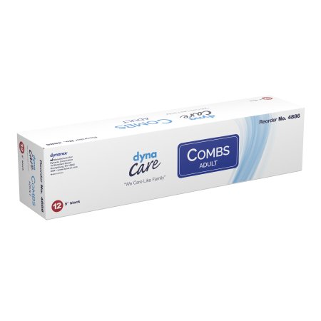 Comb Dynarex 9 Inch Black Plastic,Packaging Type- Box