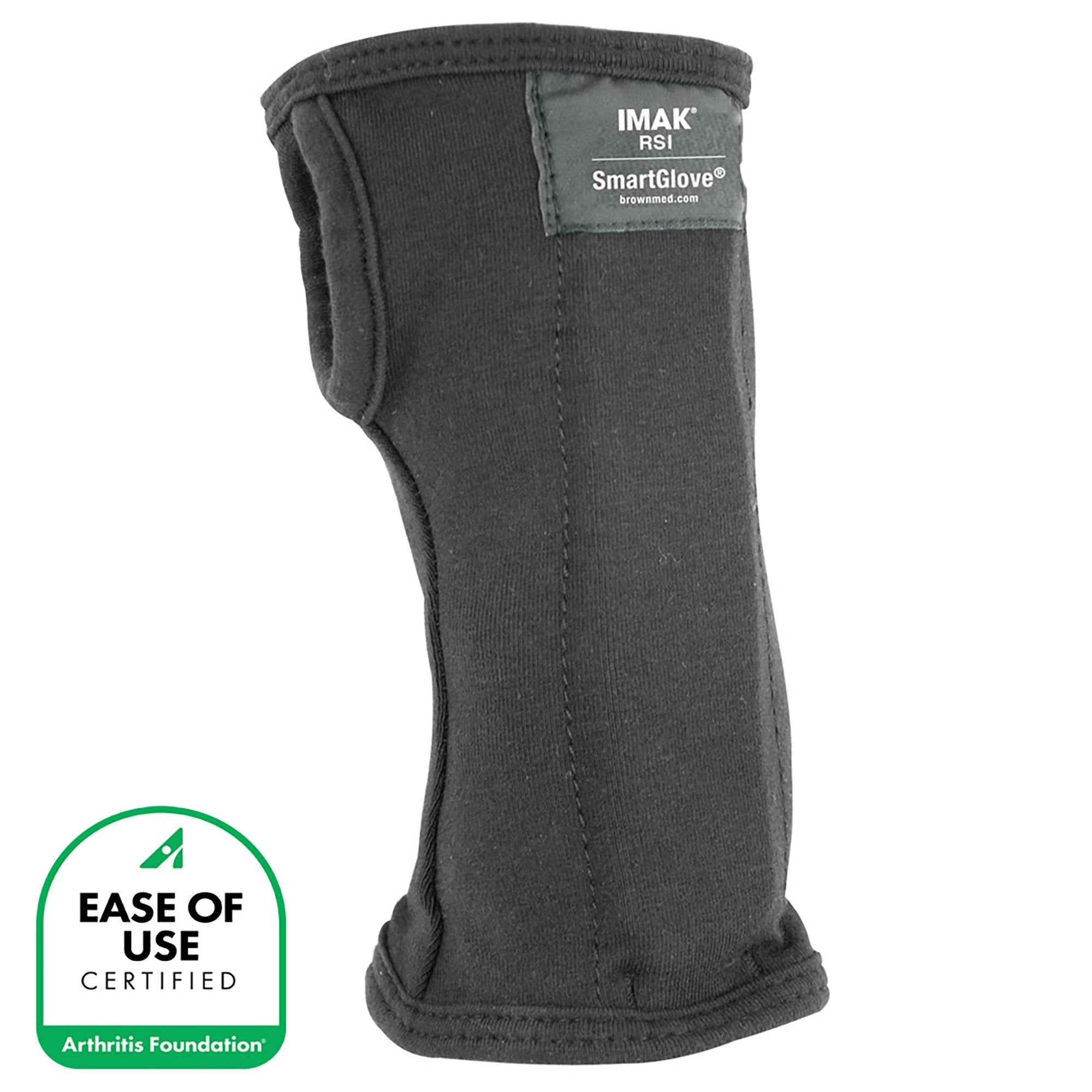 Wrist Splint IMAK RSI SmartGlove Cotton / ergoBeads Left or Right Hand Black Small,Packaging Type- Each