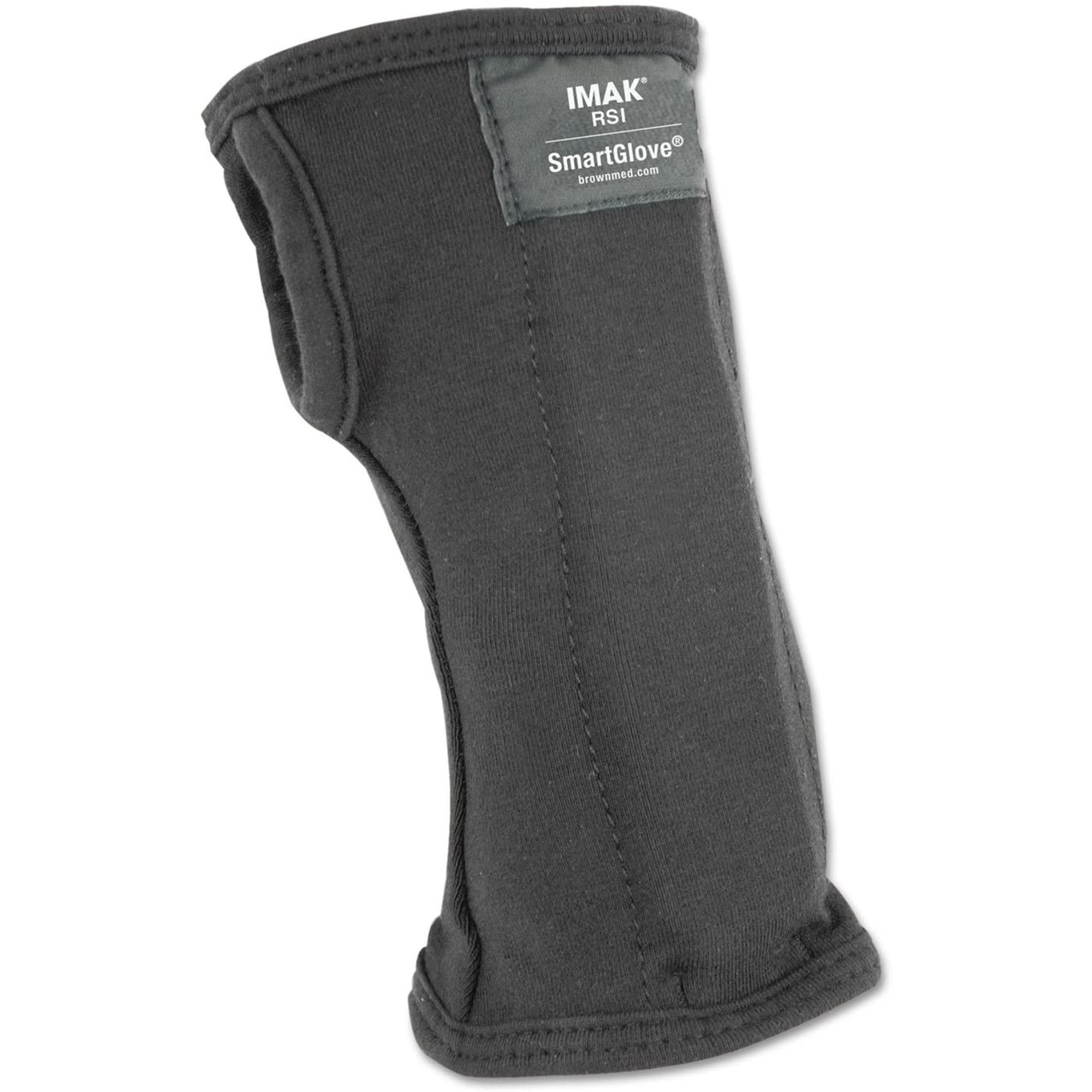 Wrist Splint IMAK RSI SmartGlove Cotton / ergoBeads Left or Right Hand Black Medium,Packaging Type- Each