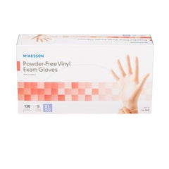 Exam Glove McKesson X-Large NonSterile Vinyl Standard Cuff Length Smooth Clear Not Rated | 10Box/Case