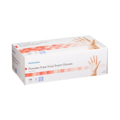 Exam Glove McKesson X-Large NonSterile Vinyl Standard Cuff Length Smooth Clear Not Rated | 10Box/Case