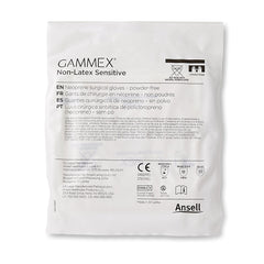 Surgical Glove GAMMEX Non-Latex Sensitive Size 7 Sterile Polychloroprene Standard Cuff Length Micro-Textured Cream Chemo Tested | 50Pair/Box