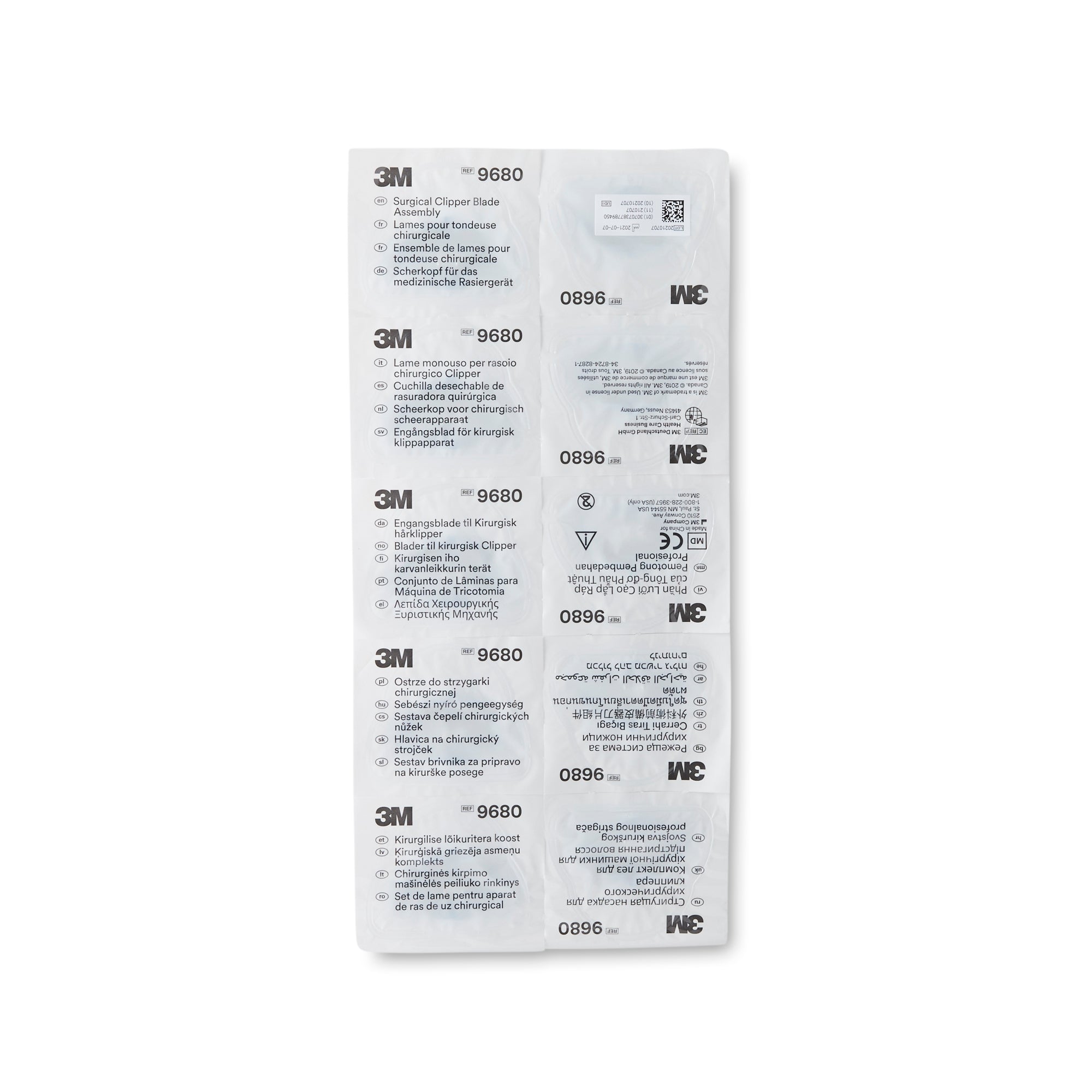 Surgical Clipper Blade 3M For 3M 9681 Surgical Clipper NonSterile, Packaging Type- Case