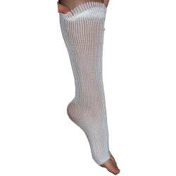 Compression Stockinette EdemaWear Medium White Wrist to Shoulder / Foot to Groin