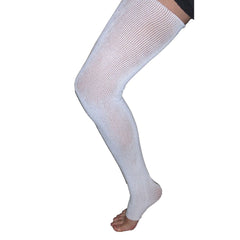 Compression Stockinette EdemaWear Medium White Wrist to Shoulder / Foot to Groin