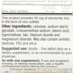 Mineral Supplement Geri-Care Zinc Sulfate 50 mg Strength Tablet 60 per Bottle | 12BT/Case)