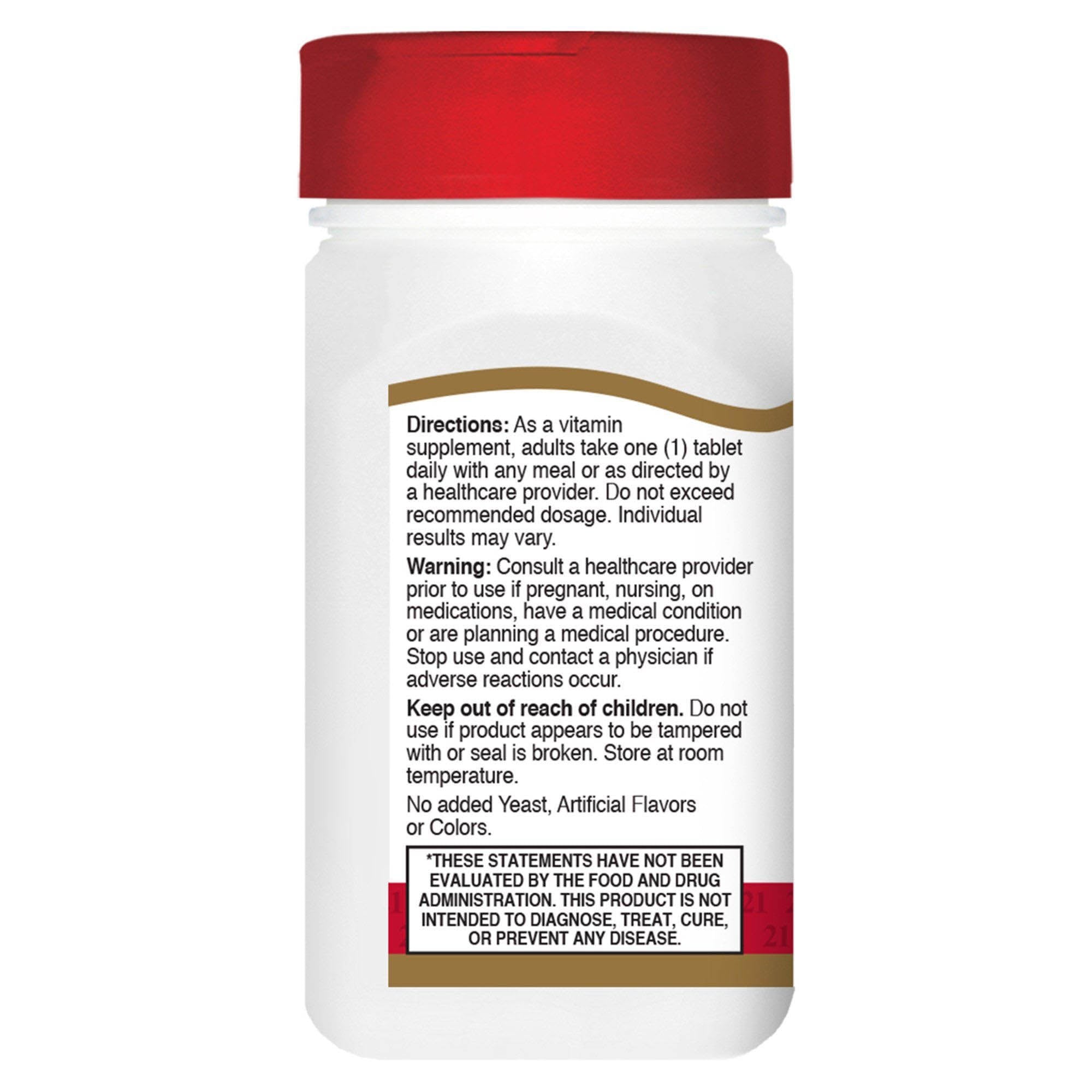 vitamin supplement 21st century® vitamin d 2 000 iu strength tablet 110 per bottle