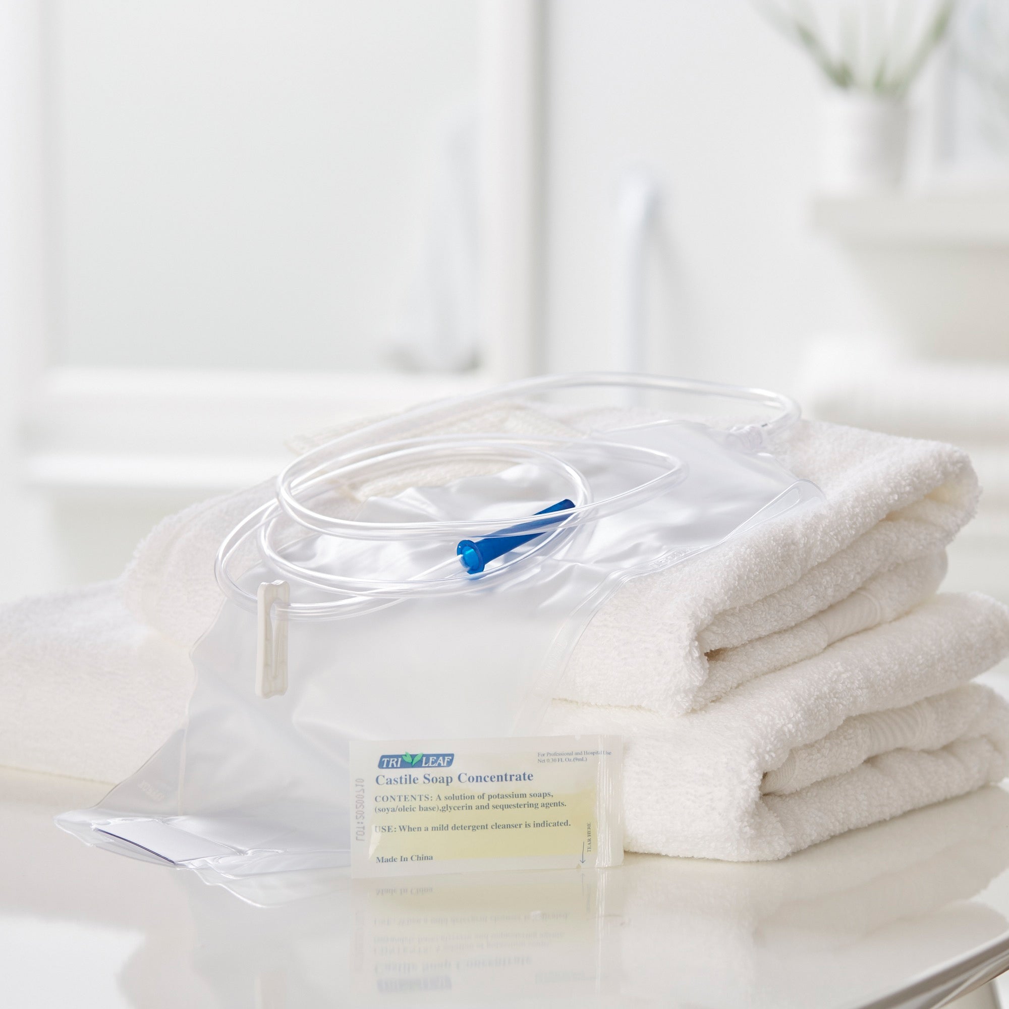 Enema Bag Set McKesson NonSterile 1500 mL, Packaging Type- Each