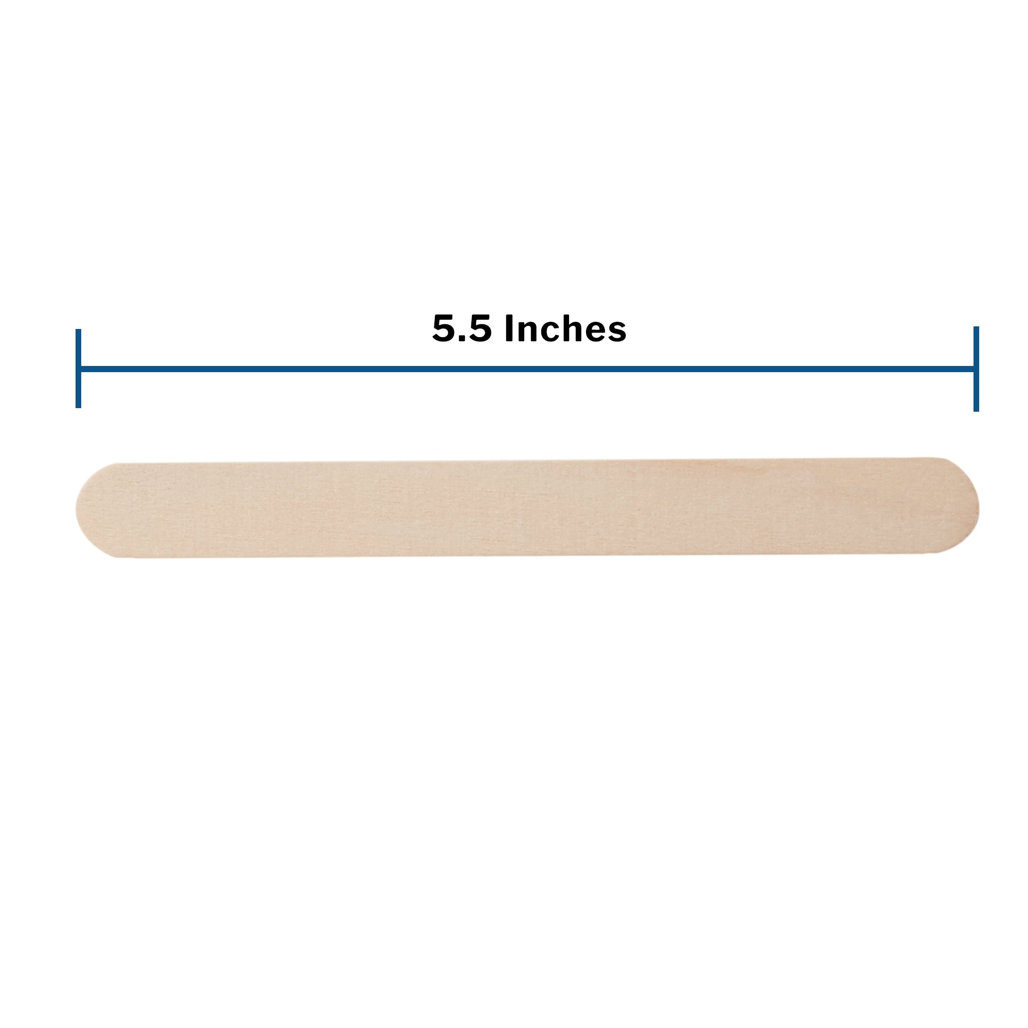 Tongue Depressor McKesson 5-1/2 Inch Length Wood Junior, Packaging Type- Case
