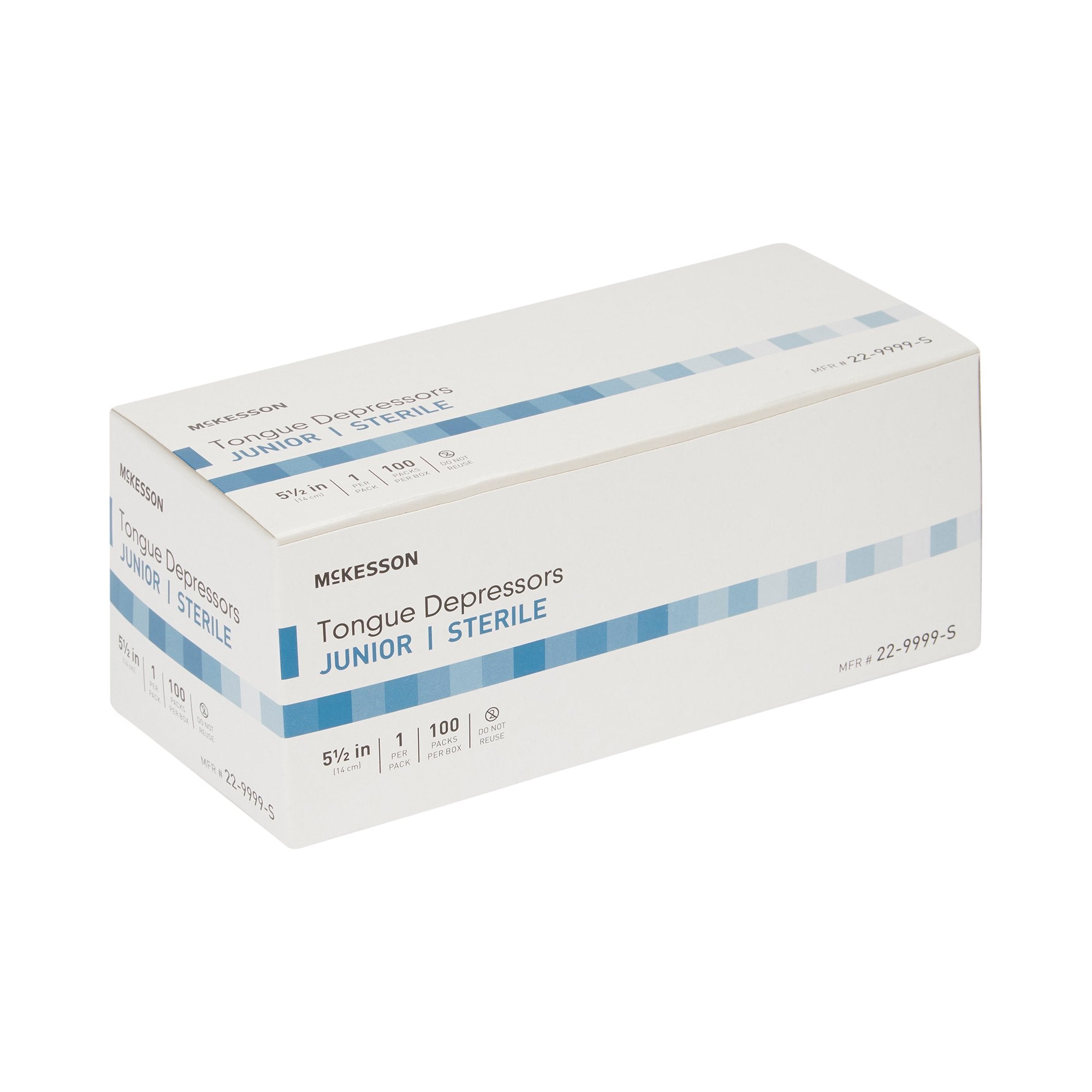 Tongue Depressor McKesson 5-1/2 Inch Length Wood Junior, Packaging Type- Case