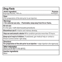 Impregnated Swabstick McKesson 70% Strength Isopropyl Alcohol Individual Packet Sterile, Packaging Type- Case