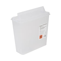 Sharps Container McKesson Prevent Translucent Base 10-3/4 H X 10-1/2 W X 4-3/4 D Inch Horizontal Entry 1.25 Gallon, Packaging Type- Case