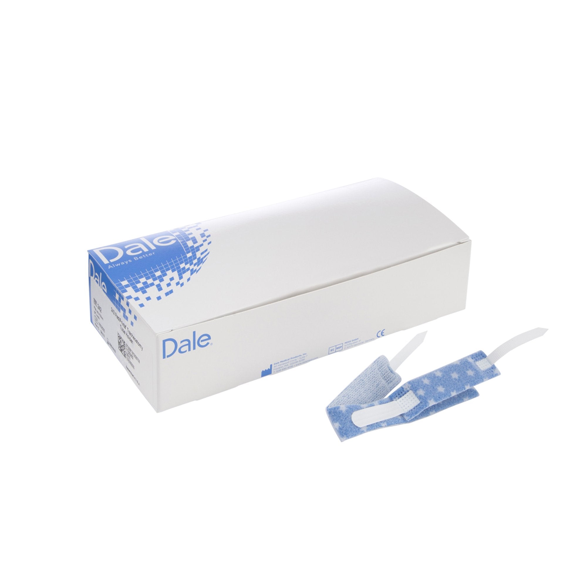 Tracheostomy Tube Holder PediPrints 3/4 X 9 Inch Neonate