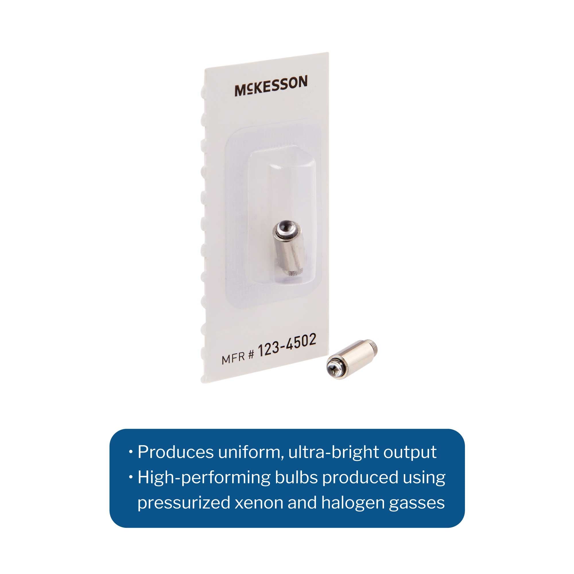 Otoscope Replacement Bulb McKesson Halogen 3.5 Volt 0.72 Watt, Packaging Type- Each