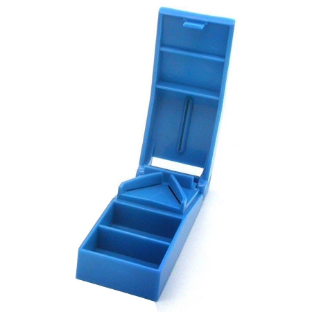 Pill Cutter Acu-Life Hand Operated Blue,Packaging Type- Each