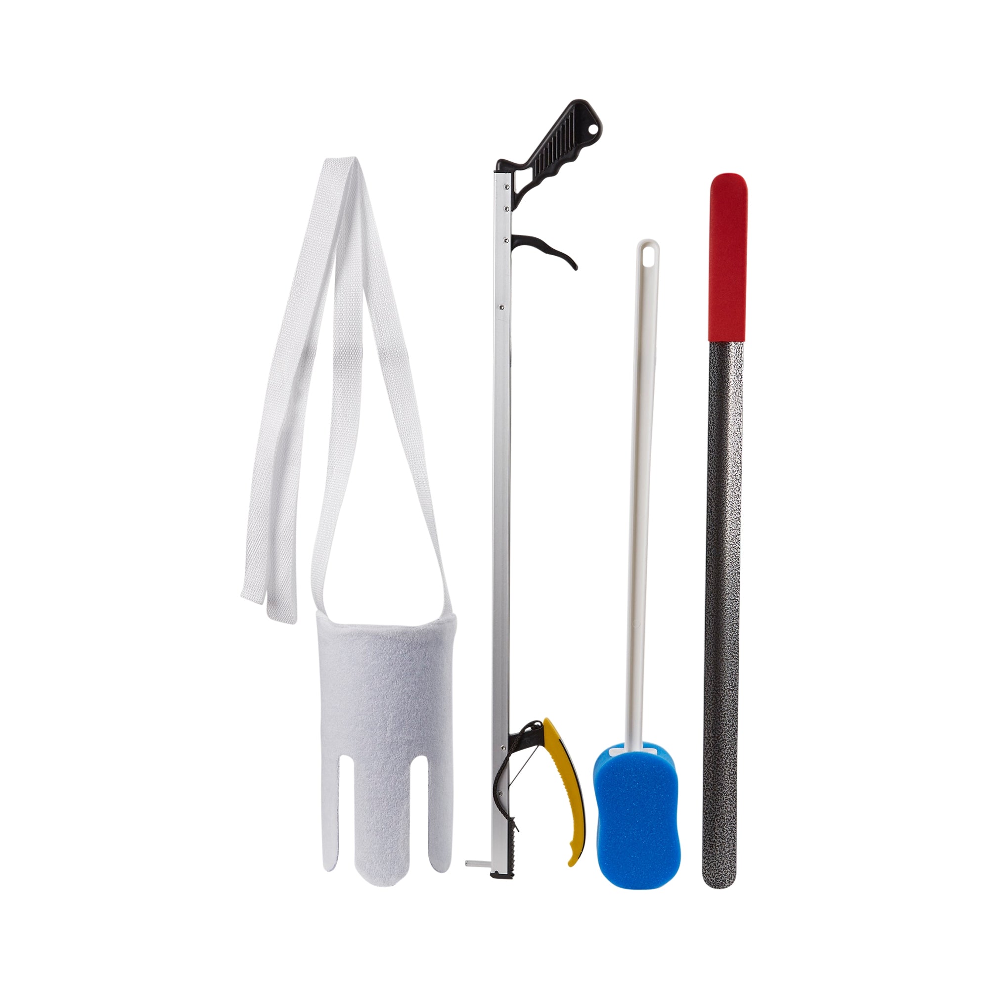 fablife hip kit with 26 inch reacher and 24 inch metal shoehorn fablife standard adl hip knee equipment kit mk864616ea