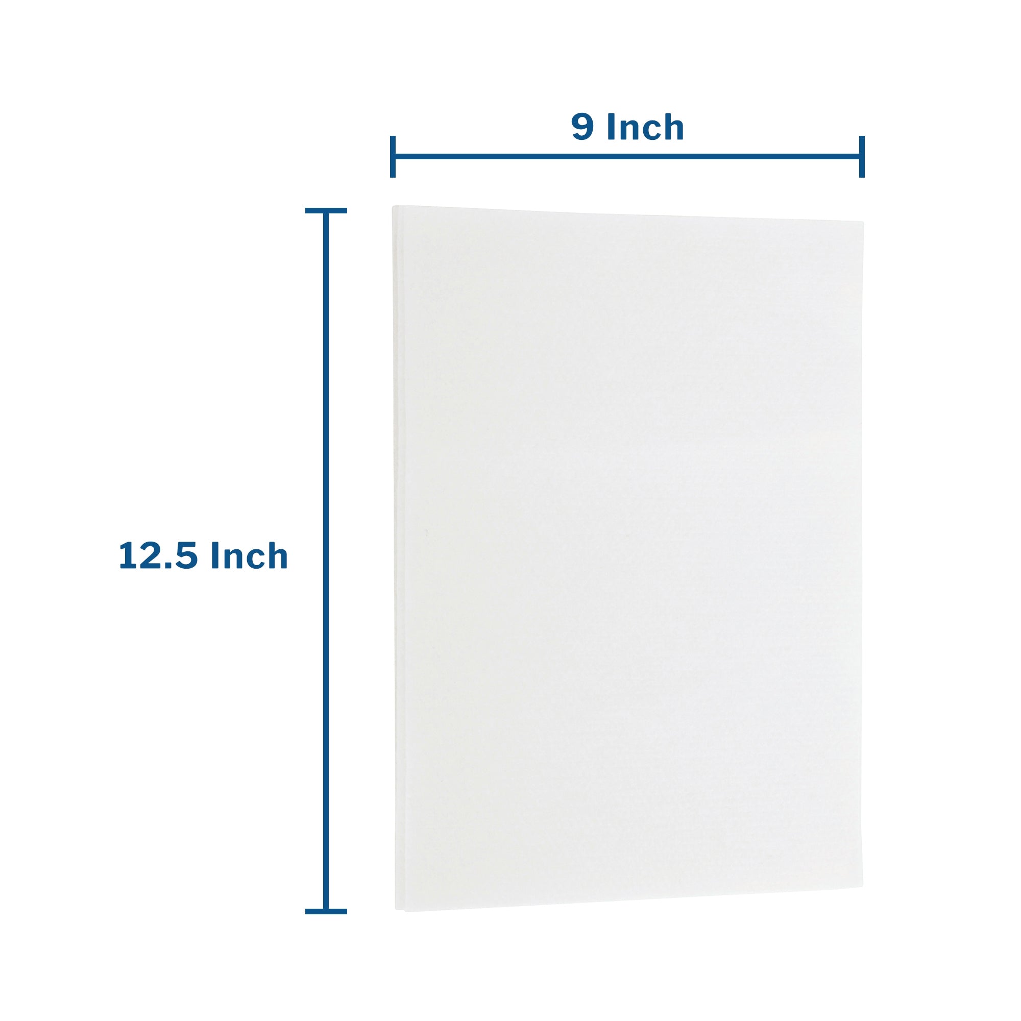 Toallita de trabajo McKesson de uso medio blanca, no estéril, desechable, 9 x 12-1/2 pulgadas, tipo de embalaje: caja